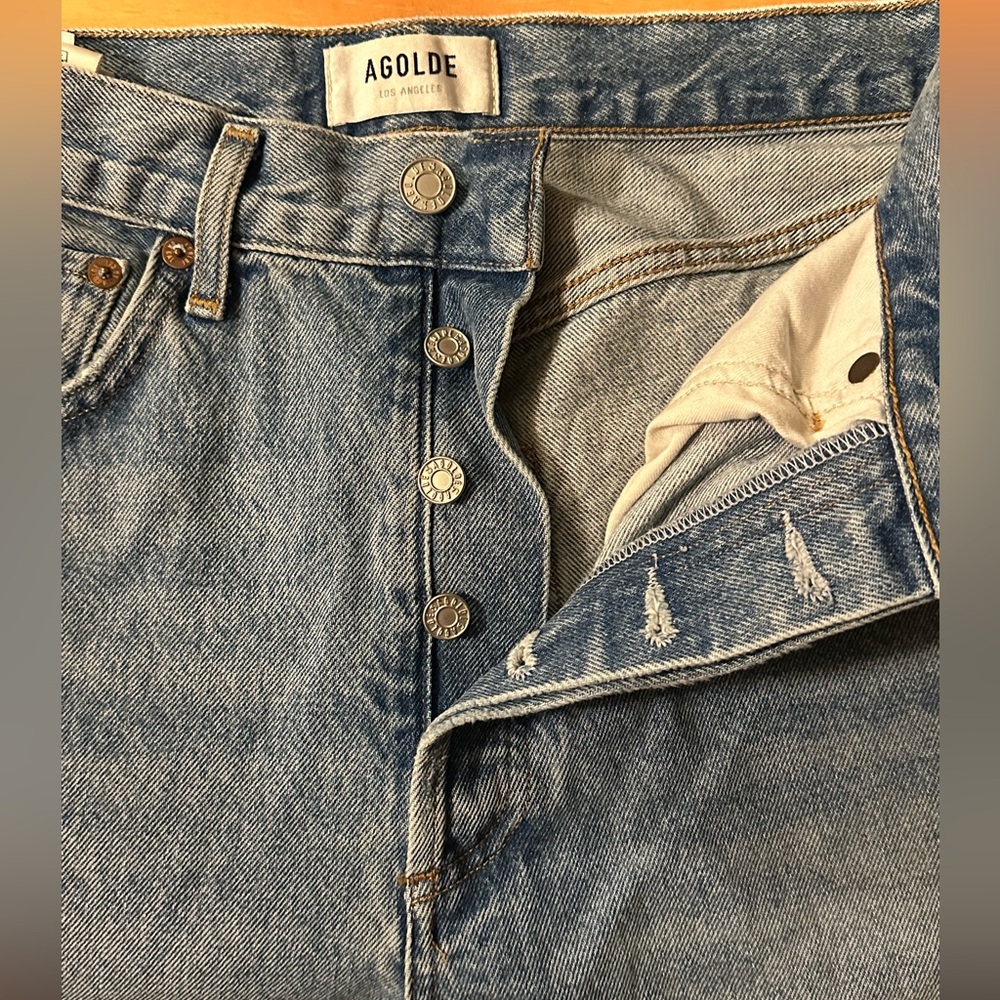 Agolde Women’s Jeans, high waist straight leg - Picture 3 of 10